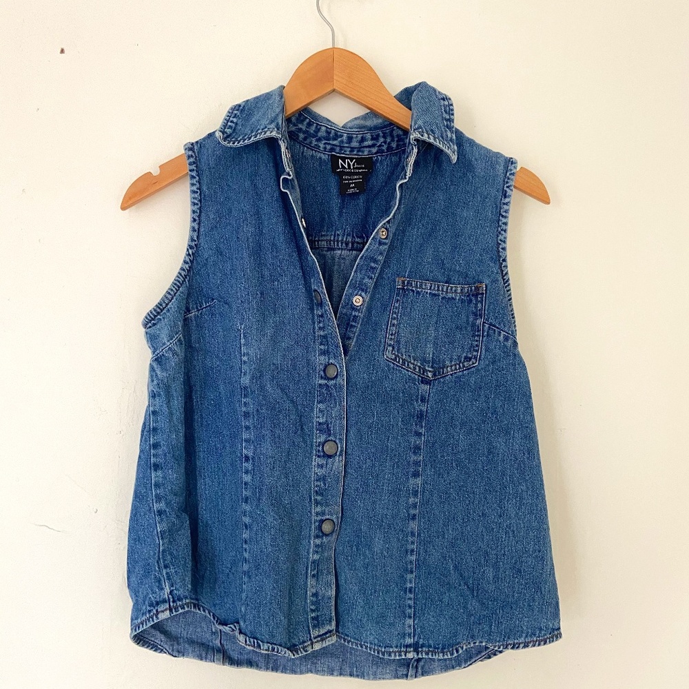 VINTAGE Denim Top